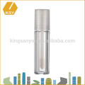 Kissproof colorful plastic aluminum cap private label container lip gloss tube